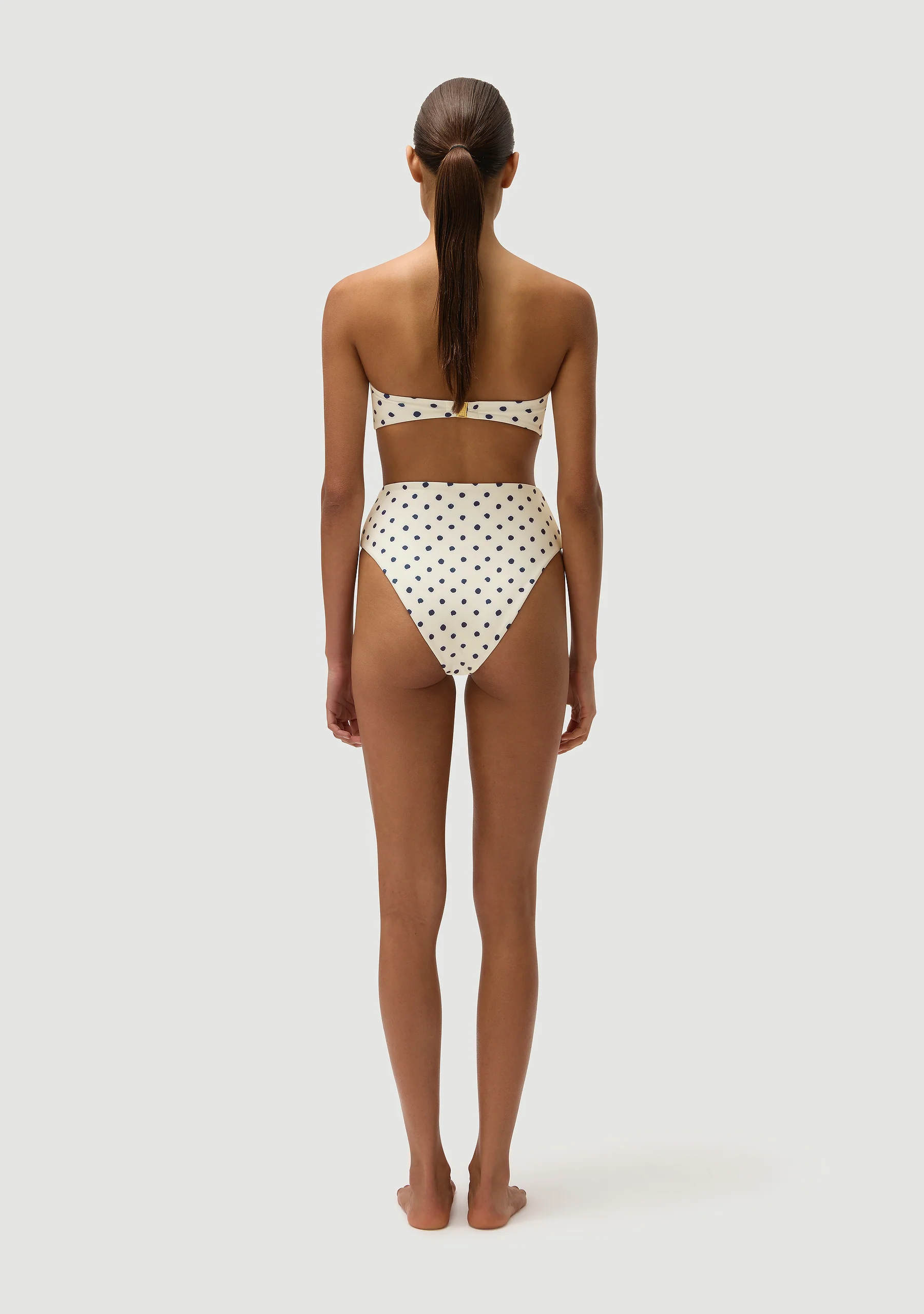 Brian Bottom | Cream Polka Navy - Image 5
