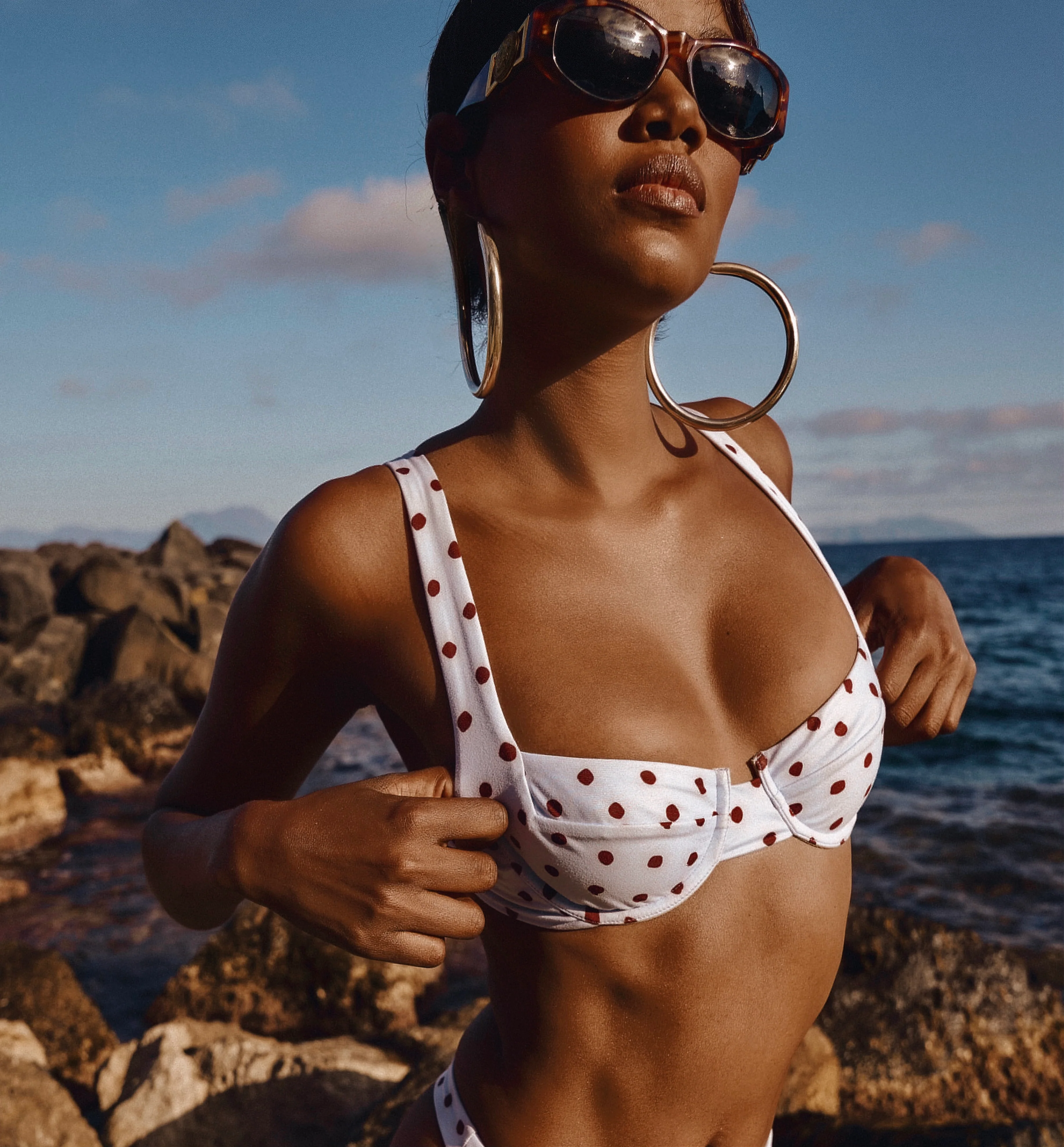Casanova Top | Blue Polka Fudge - Image 6