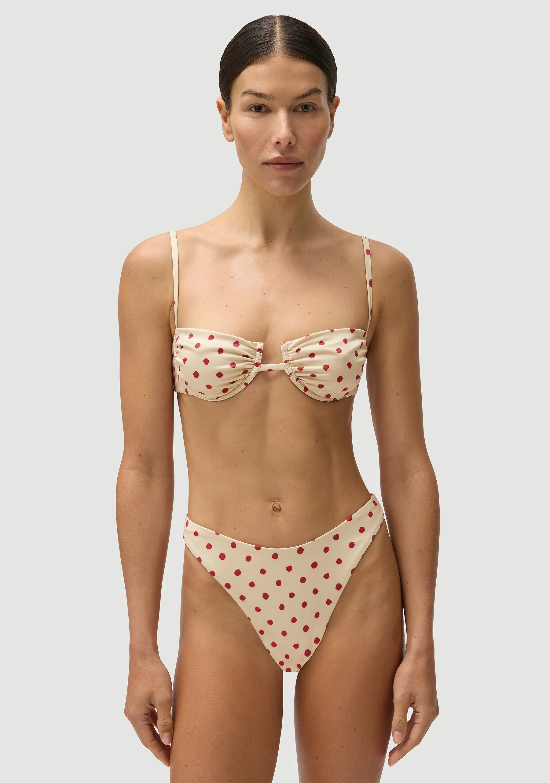 Gabriel Top | Polka Red - Image 4
