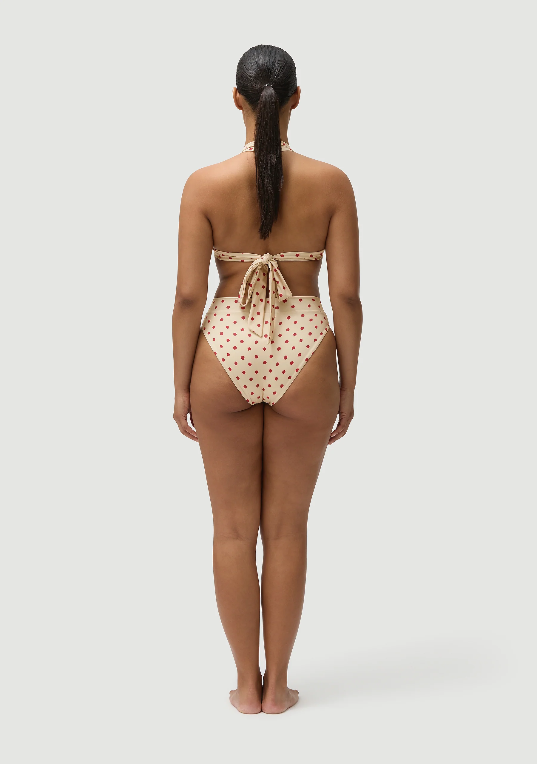 Mikey Top | Polka Red - Image 5