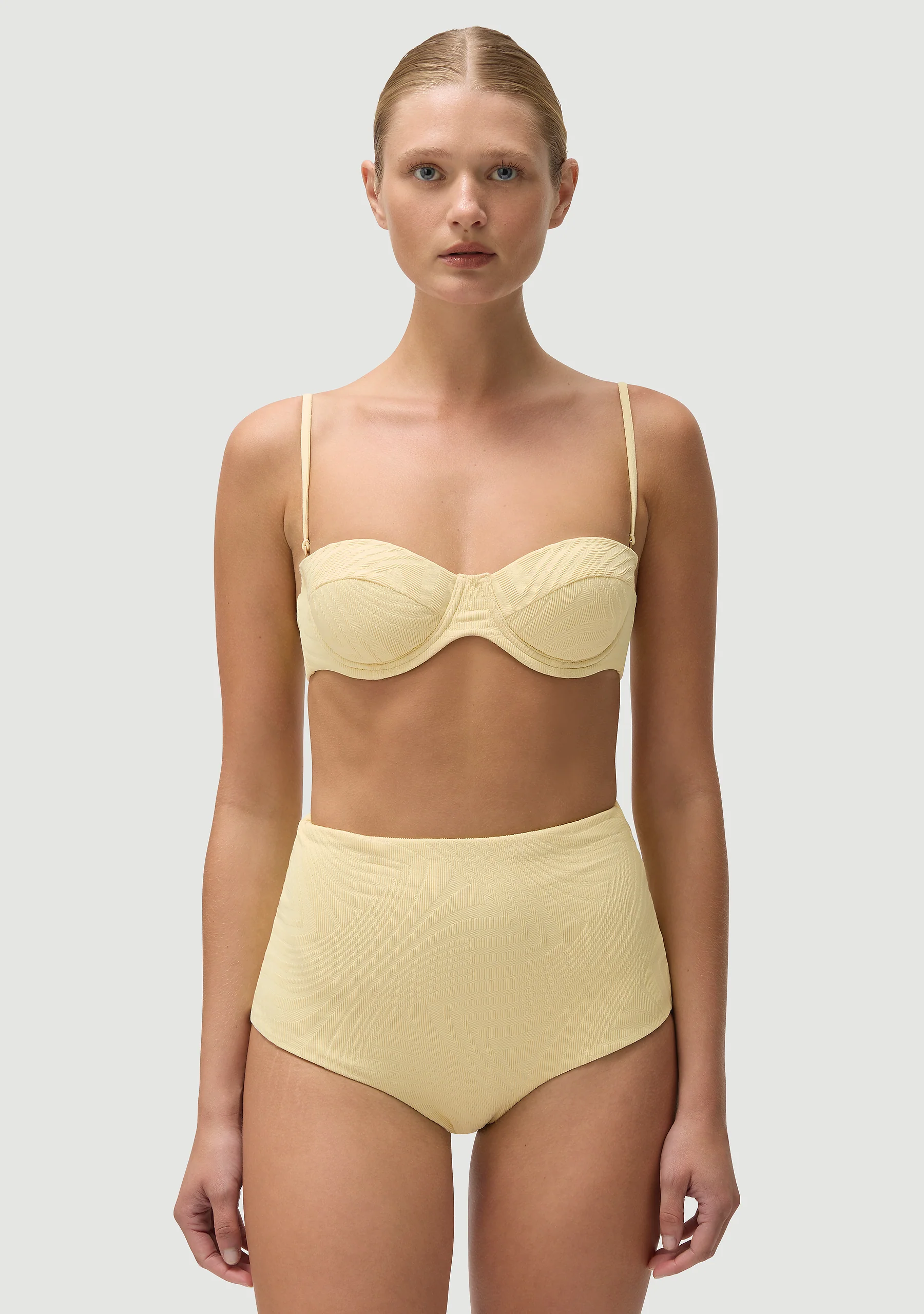 Rodney Padded Top | Anise Yellow - Image 4