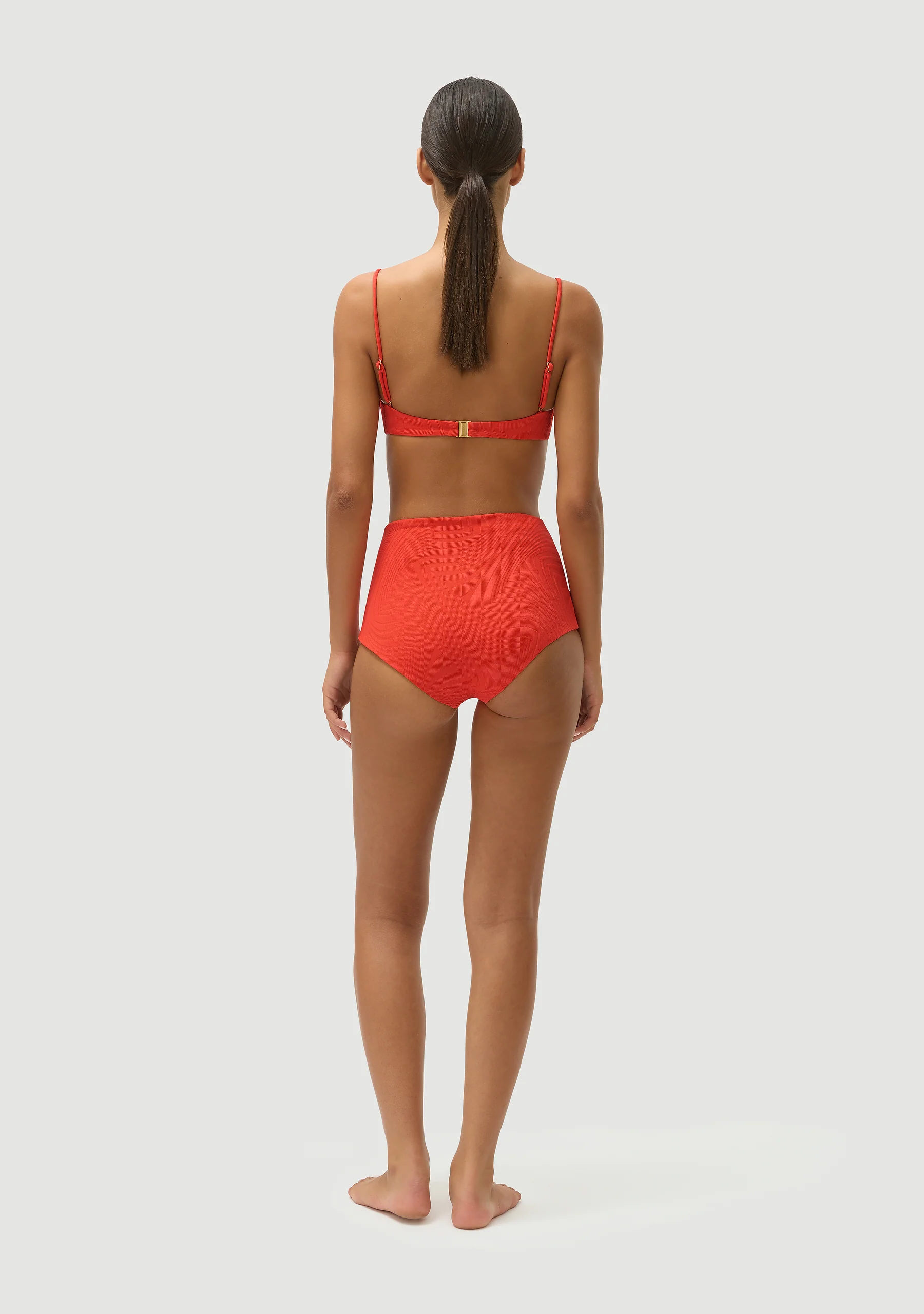 Rodney Padded Top | Campari - Image 5