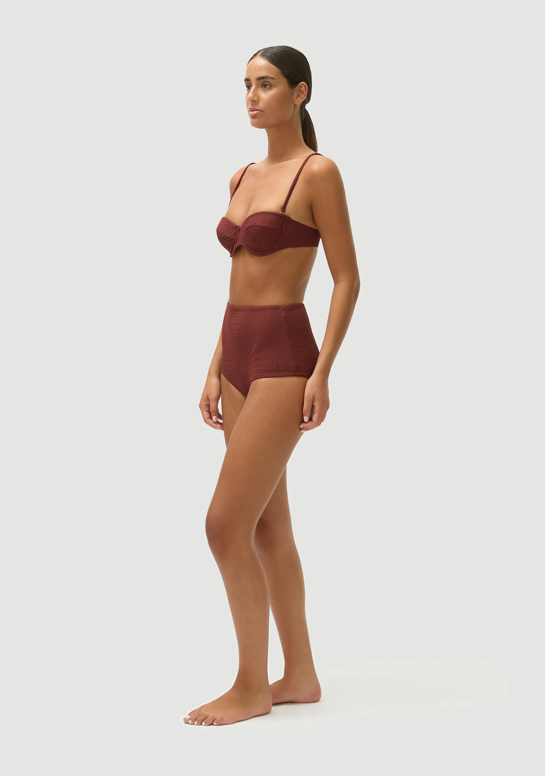 Rodney Padded Top | Fudge - Image 3