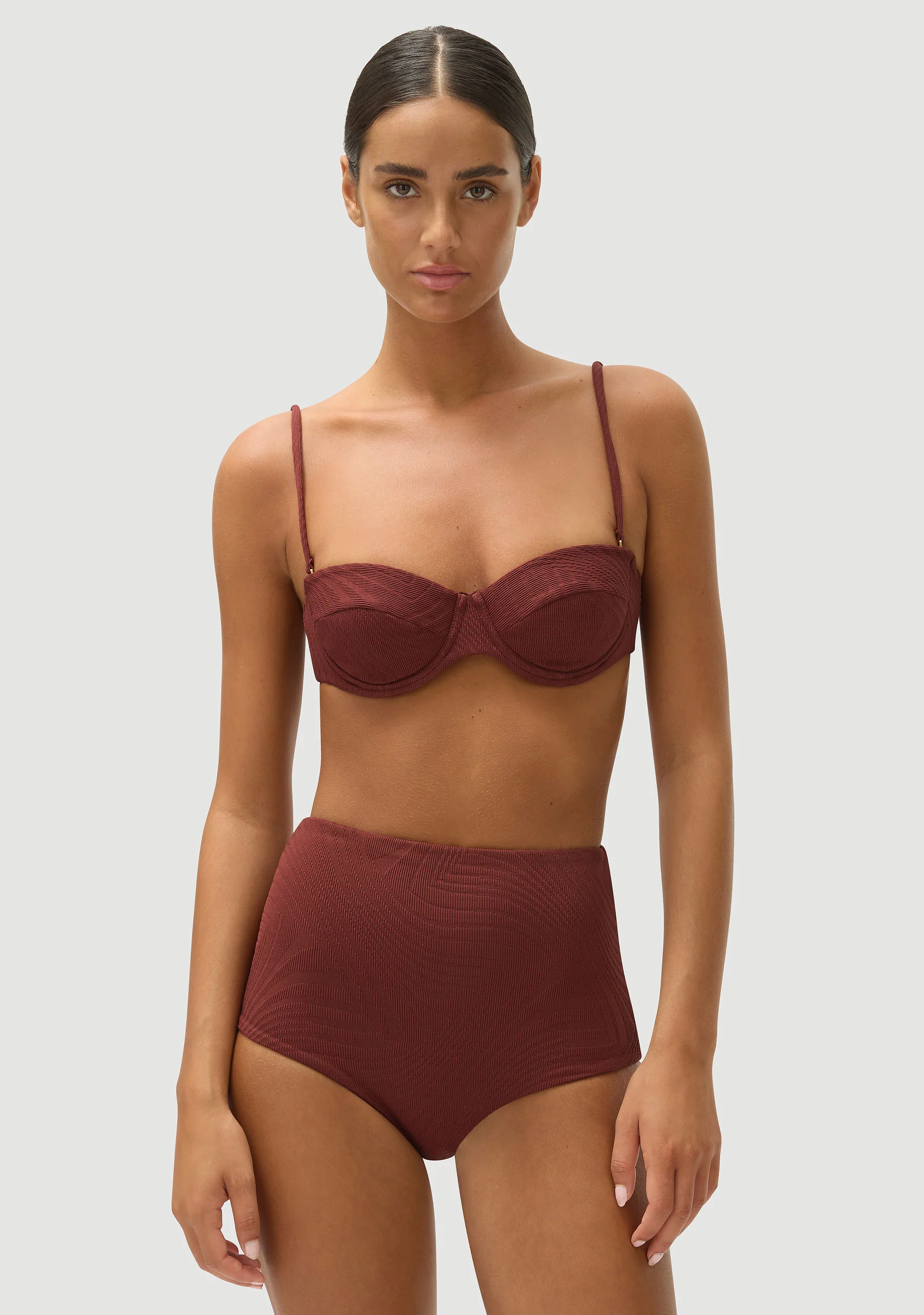 Rodney Padded Top | Fudge - Image 4